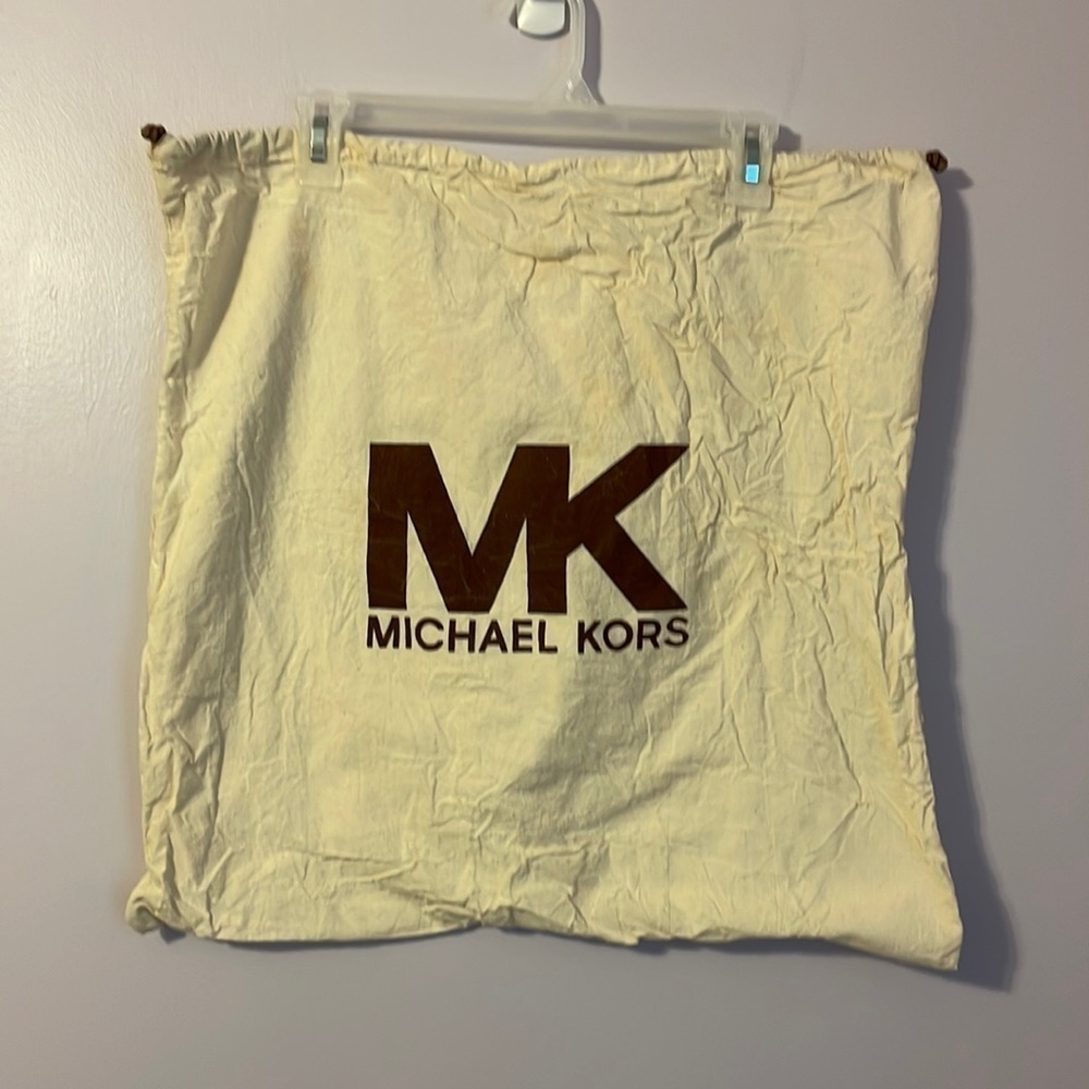 Michael Kors Cream Drawstring Closure Cloth Dust Bag